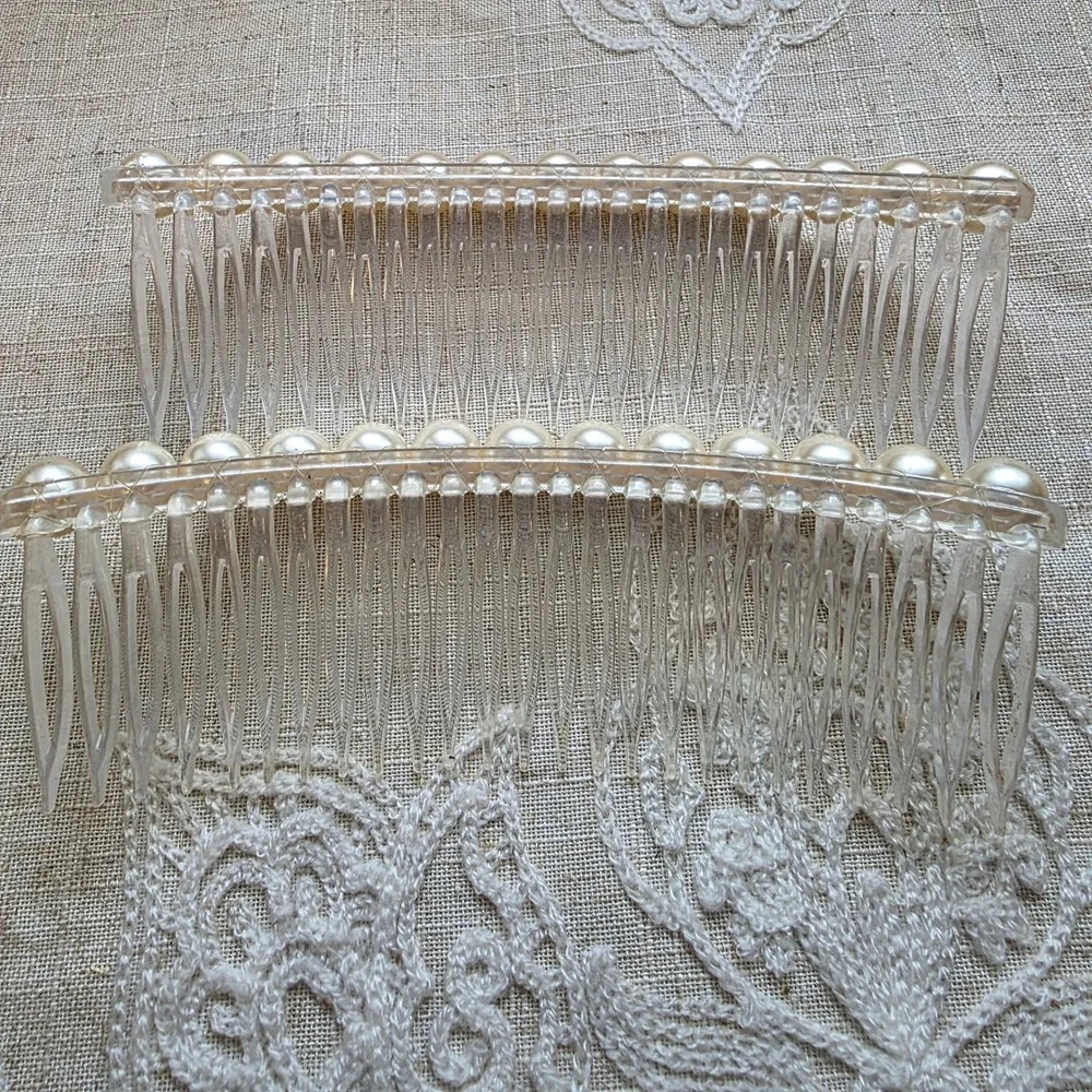 Bridal HOCO Prom Faux Pearl 5